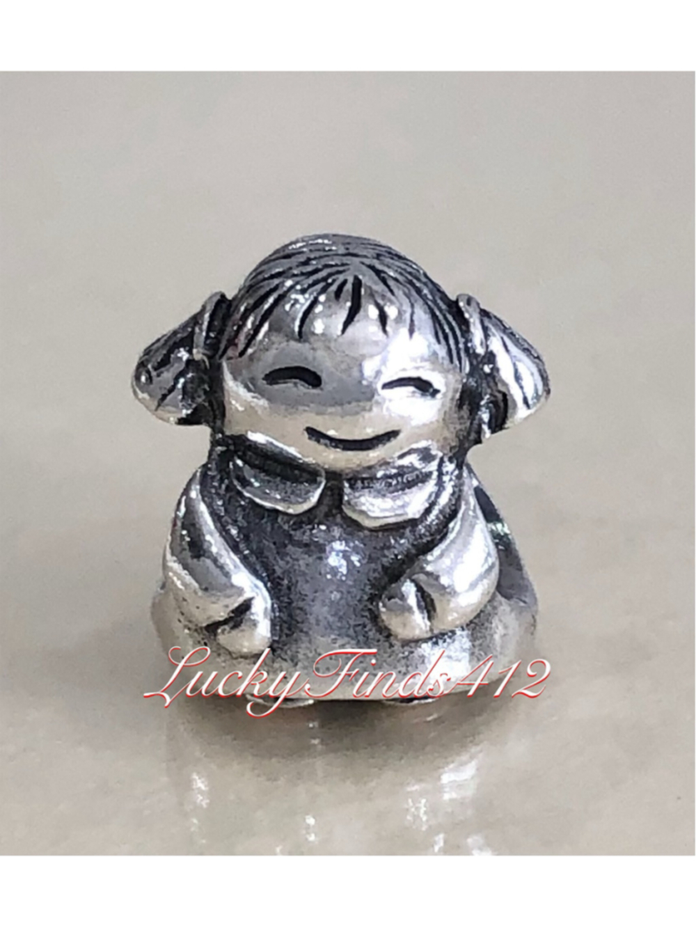 Authentic Pandora Little Girl Charm Retired